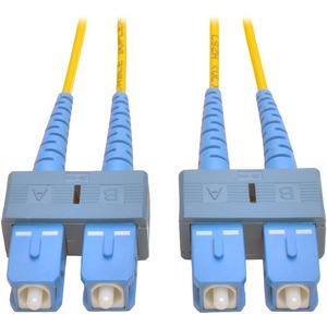 Tripp Lite 30M Duplex Singlemode 9/125 Fiber Optic Patch Cable SC/SC 100' 100ft 30 Meter