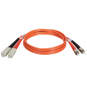 Eaton Tripp Lite Series Duplex Multimode 62.5/125 Fiber Patch Cable (SC/ST), 15M (50 ft.)