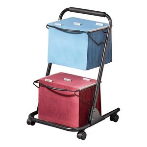 Rubbermaid File n Roll Two-Tier Cart