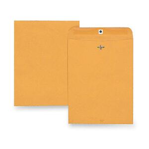 Clasp Envelopes, 10x13 , 28 lb., 100/BX, Brown Kraft