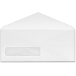 Business Envelopes,84 Brt.,#10,4-1/8x9-1/2 ,Window,24lb,WE