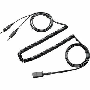 Plantronics Headsets to PC Sound Cards Adapter Cable Assembly