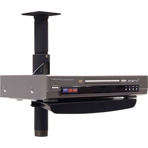 Chief Component Pole Shelf - For VCR or DVD - Black