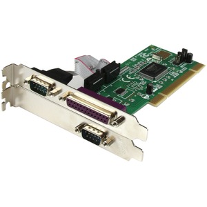 StarTech.com Parallel/serial combo card - PCI - parallel, serial - 3 ports