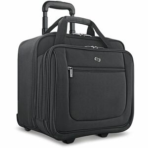 Samsonite Xenon Carrying Case Suitcase for 15.6 Notebook Black Damage  Resistant Interior Shock Resistant Interior 1680D Ballistic Polyester Body  Gunmetal Logo Handle 16 Height x 17.5 Width x 8.7 Depth 1 Each - Office  Depot