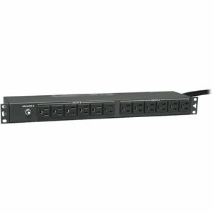 Tripp Lite PDU Single Phase Basic Horizontal 120V 2.9kw 24 5-15R 30A 1U RM