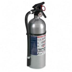 Fire Extinguisher,w/Nylon Handle,Rust/Impact Resistant