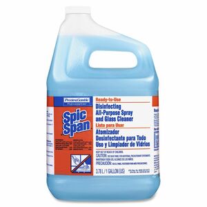 Multipurpose Cleaner,Disinfectant,1 Gallon,3/CT,Blue Liquid
