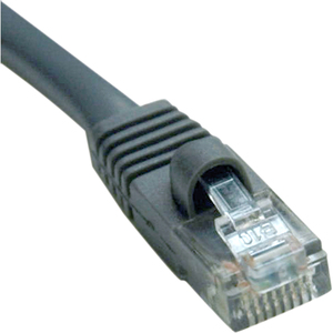 Tripp Lite 200ft Cat5e / Cat5 350MHz Outdoor Molded Patch Cable RJ45 M/M Gray 200'