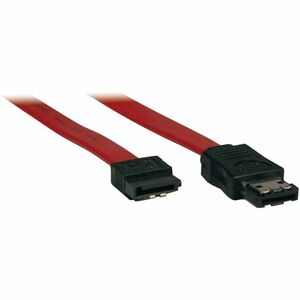 Tripp Lite 18 Inch SATA to eSATA Transition Cable 7Pin Male / 7Pin Male 18"