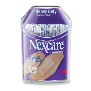 Fabric Bandages, Latex-free, 30/BX, Assorted