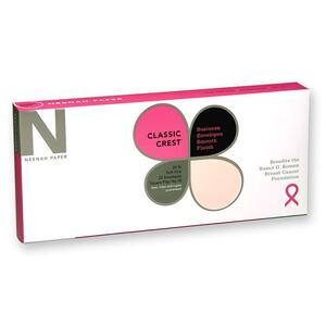Neenah Breast Cancer Soft Pink Envelope