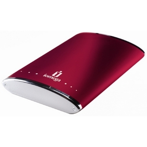 LenovoEMC eGo Portable 320 GB Hard Drive - 2.5" External - Ruby Red