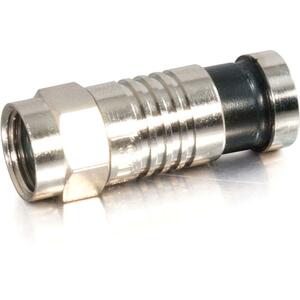C2G RG59 Compression F-Type Connector with O-Ring - 50pk