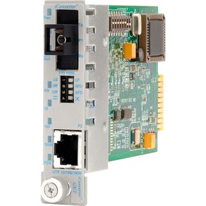 iConverter 10/100/1000 Gigabit Ethernet Single Fiber Media Converter SC Single-Mode BiDi 40km Module