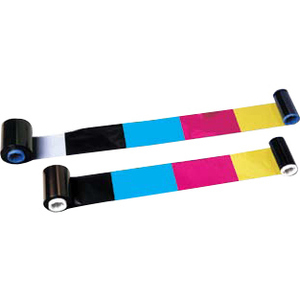 Brady People ID Thermal Transfer, Dye Sublimation Ribbon - Alternative for Fargo (84011) - YMCK Pack