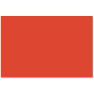 Construction Paper,Smooth Textured,12x18 ,50/PK,Red Orange
