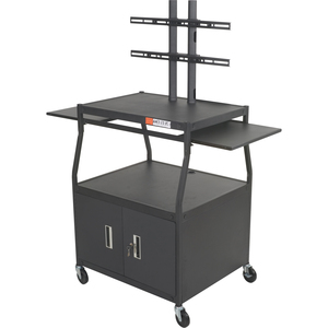 Balt Wide Body Flat Panel TV Cart With Cabinet