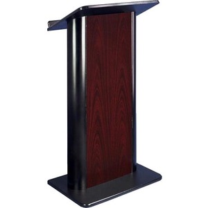 AmpliVox SN3090 - Flat Jewel Mahogany Lectern