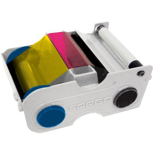 Fargo Thermal Transfer, Dye Sublimation Ribbon Cartridge - YMCKO Pack