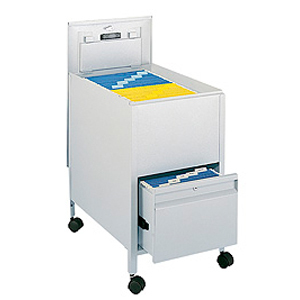 Safco Letter Size Mobile File Cart with Drawer