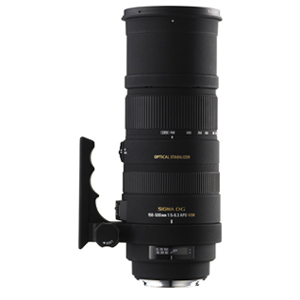 Sigma 150-500mm F5-6.3 DG OS APO HSM Auto Focus Telephoto Zoom Lens
