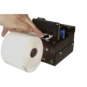 Zebra 01123-112 112 mm Roll Holder behind with Paper Low Sensor