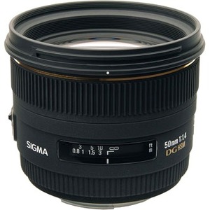 Sigma 50mm F1.4 EX DG HSM Normal Lens