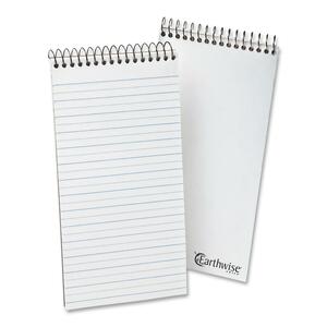 Reporters Notebook, 70 Shts, Pitman Ruled, 4x8 , White