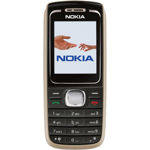 Nokia 1650 8 MB Feature Phone - 1.8" LCD 128 x 160