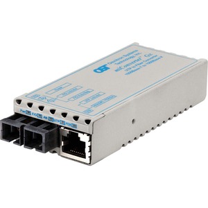 miConverter 1000Mbps Gigabit Ethernet Fiber Media Converter RJ45 SC Single-Mode 140km