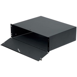 Rack Solutions 3U Lockable Rackmount Box 14in Depth with Hinged Door