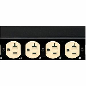 Eaton ATS rack PDU, 1U, (2) L5-20P input, 1.92 kW max, 110-125V, 16A, 9 ft cord, Single-phase, Outlets: (8) 5-20R