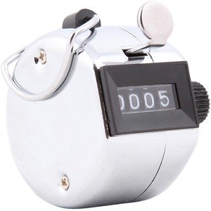 Advantus Tally I 4 Digit Handheld Tally Counter Chrome - Office Depot