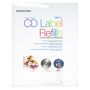 Memorex 00424 CD Label Refill