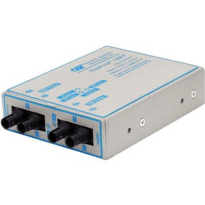 FlexPoint 100Mbps Ethernet Fiber to Fiber Media Converter ST Multimode 5km to Single-Mode 60km