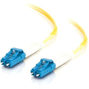 C2G-4m LC-LC 9/125 OS1 Duplex Singlemode PVC Fiber Optic Cable (LSZH) - Yellow