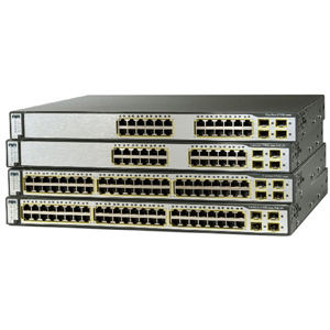 Cisco Catalyst 3750V2-24PS Stackable Ethernet Switch