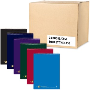 Wirebound Notebook,College Ruled,1 Sub,8-1/2x11-1/2 ,Asst
