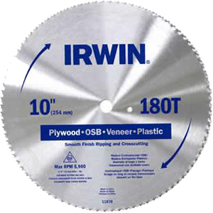 IRWIN Steel Circular Saw Blade