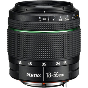 Pentax smc DA 18-55mm F3.5-5.6 AL WR Zoom Lens