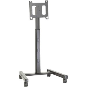 Chief Large Height-Adjustable Mobile TV Cart - For Displays 42-86" - Black