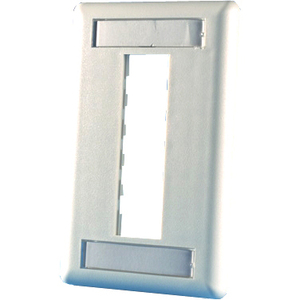 Ortronics TrackJack 3 Socket Faceplate