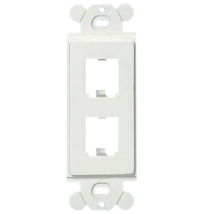 Panduit Mini-Com 2 Sockets Faceplate Insert