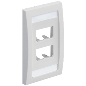 Panduit Mini-Com 4 Sockets Single Gang Faceplate