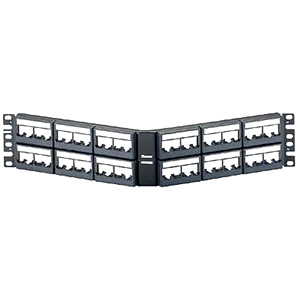 Panduit Mini-Com CPPLA48WBLY 48-Port Modular Patch Panel