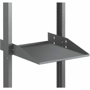 Ortronics Equipment Shelf - Solid - 23 in Mounting - 21.75 in D