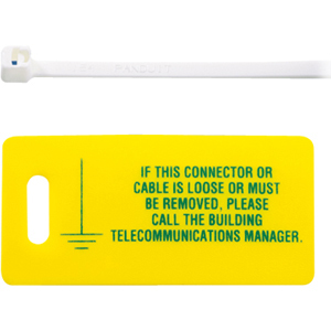 Panduit LTYK Rack Grounding Yellow Tag Kit