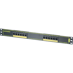 Ortronics Clarity 5E OR-PSD5E6U12 Cat5e Std Density 12-Port Network Patch Panel