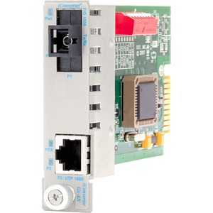 iConverter 1000Mbps Gigabit Ethernet Single-Fiber Media Converter RJ45 SC Single-Mode BiDi 40km Module